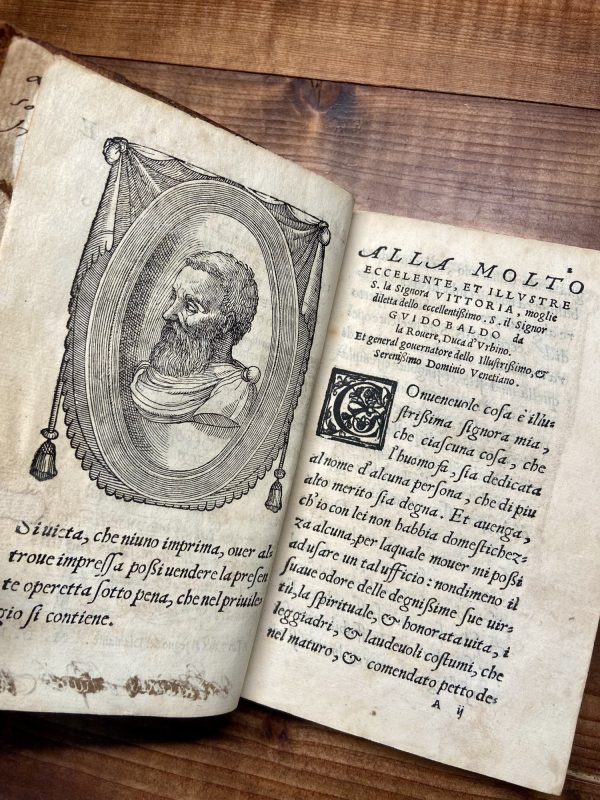I SONETTI, LE CANZONI, ET I TRIOMPHI DI M. LAURA IN RISPOSTA DI M. FRANCESCO PETRARCHA PER LE SUE RIME IN VITA, ET DOPO LA MORTE DI LEI PERVENUTI ALLE MANI DEL MAGNIFICO M. STEPHANO COLONNA, GENTIL'HUOMO ROMANO, NON PER L'ADIETRO DATI IN LUCE.  - immagine 4